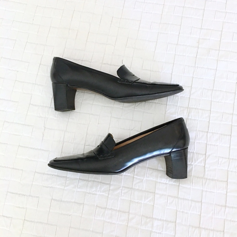 Vintage Ralph Lauren Heeled Loafers